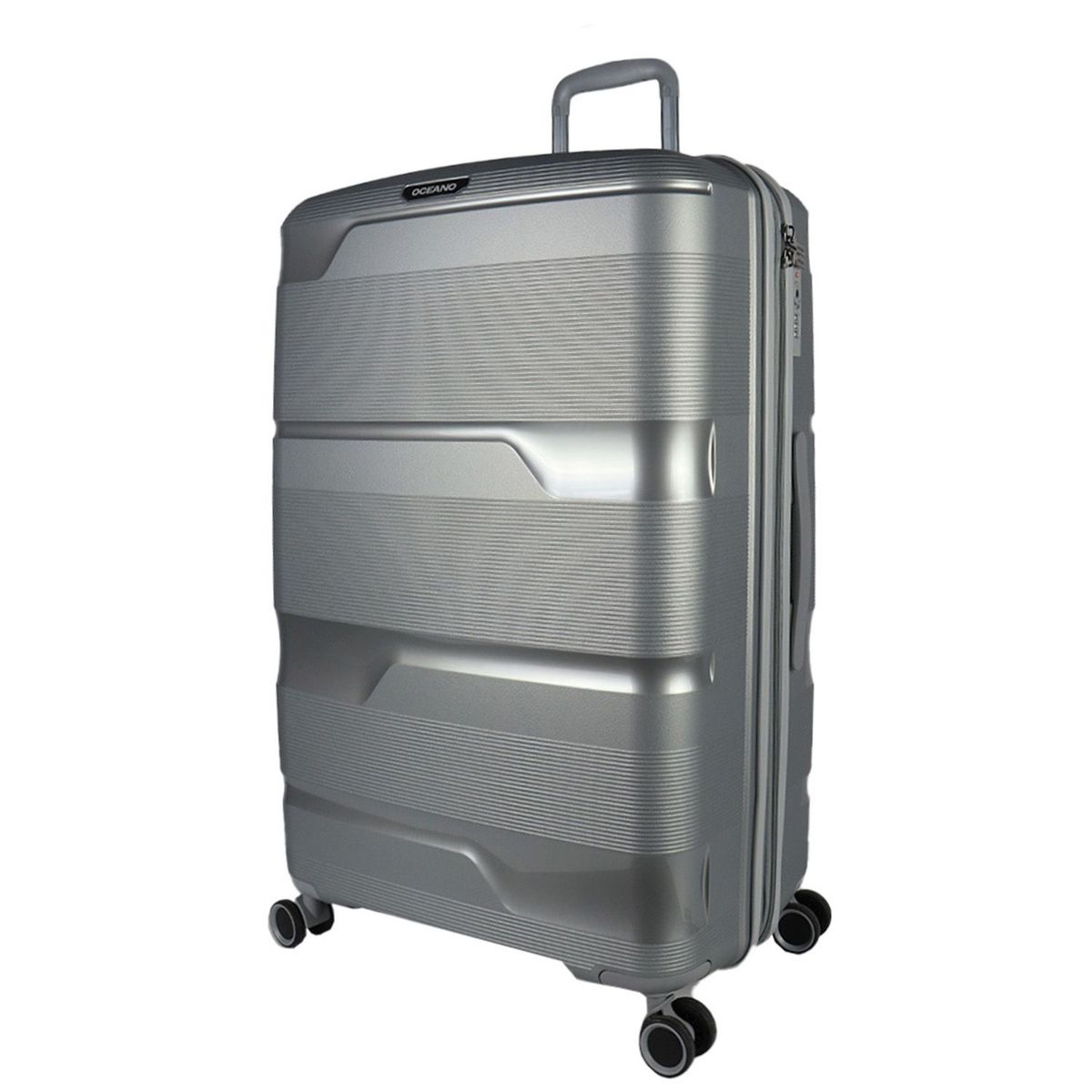 OCEANO - Maleta Oceano 23 Kg Boston Plata Grande