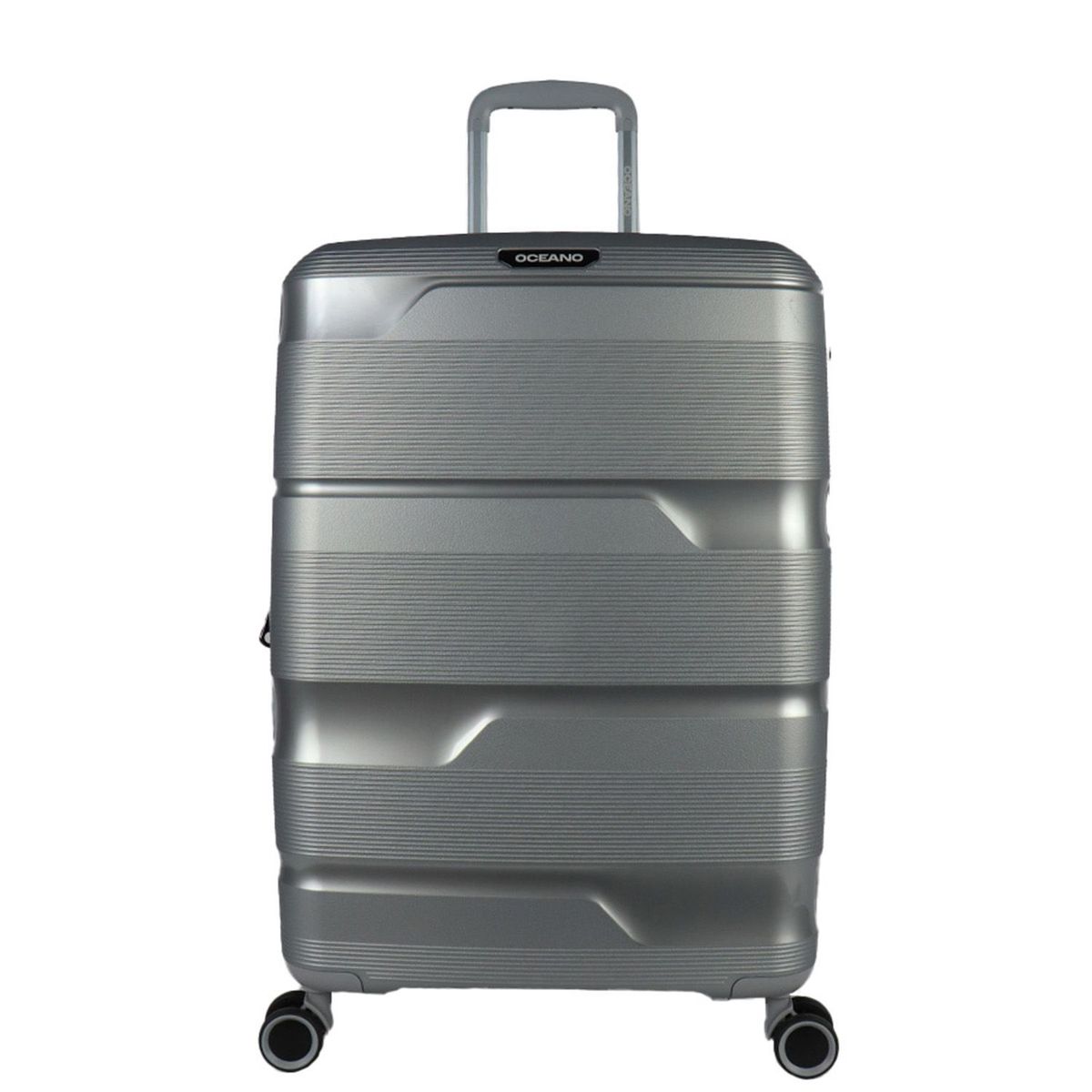 OCEANO - Maleta Oceano Boston Plata Mediana