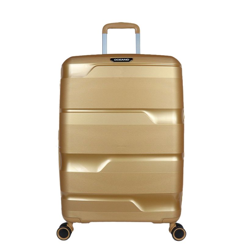 OCEANO - Maleta Oceano Boston Oro Mediana