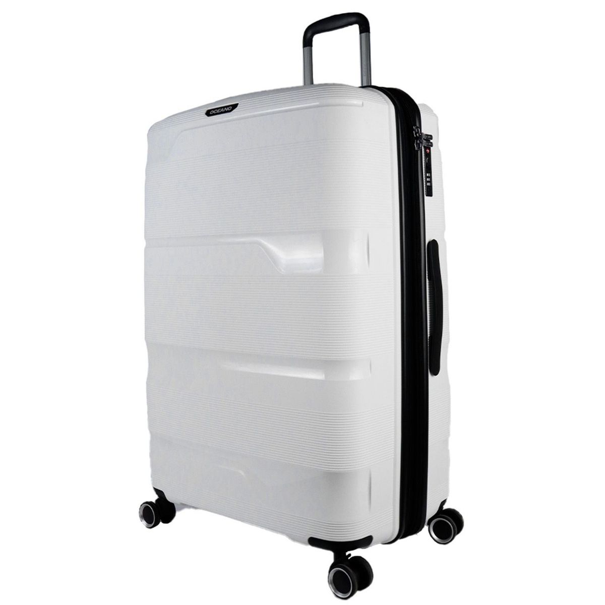 OCEANO - Maleta Oceano 23 Kg Boston Blanco Grande