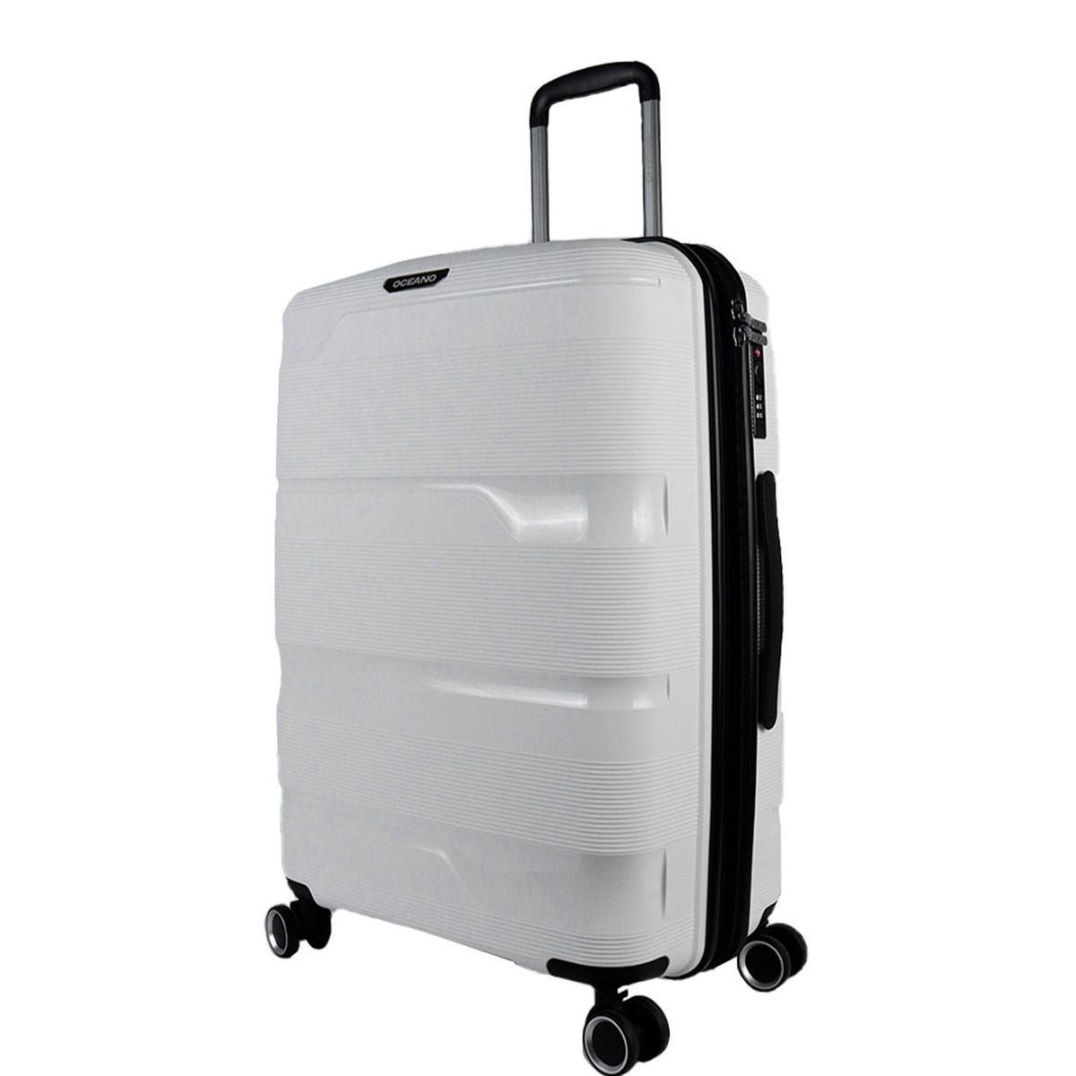 OCEANO - Maleta Oceano Boston Blanco Mediana