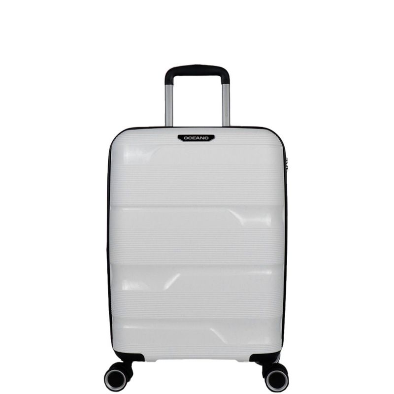 OCEANO - Maleta Oceano Boston Blanco Cabinera