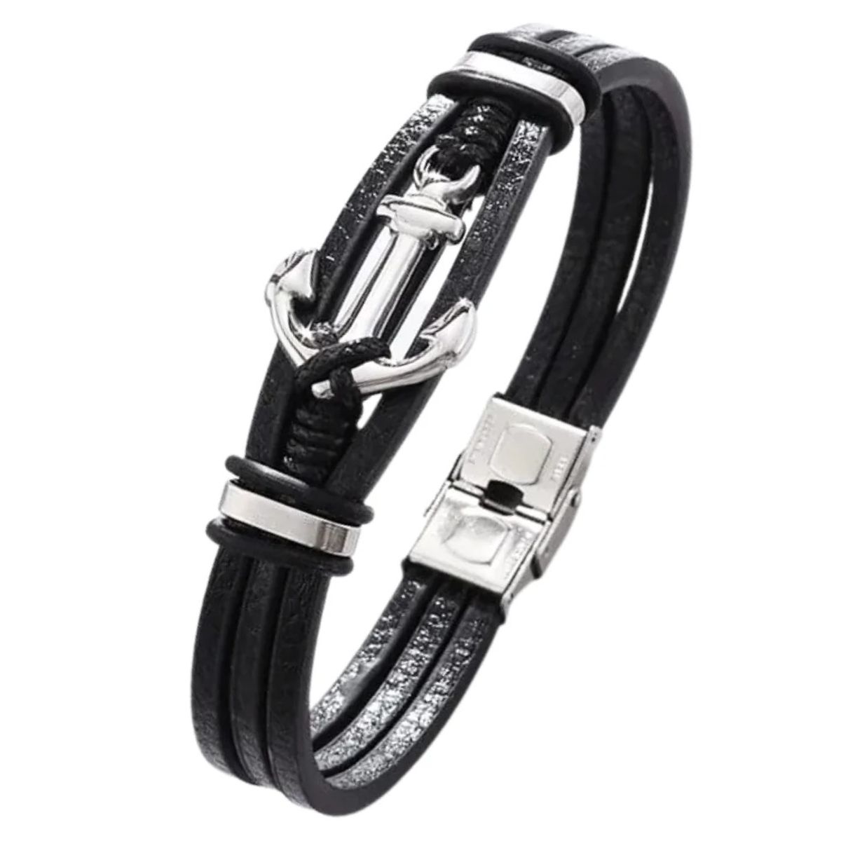 ARMUZ - Pulsera de Cuero - NÁUTICA