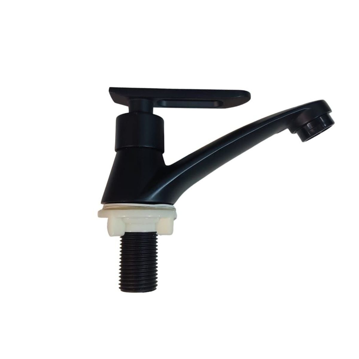 SEVILLANA - Grifo monomando lavabo negro mate en Acero Aleación