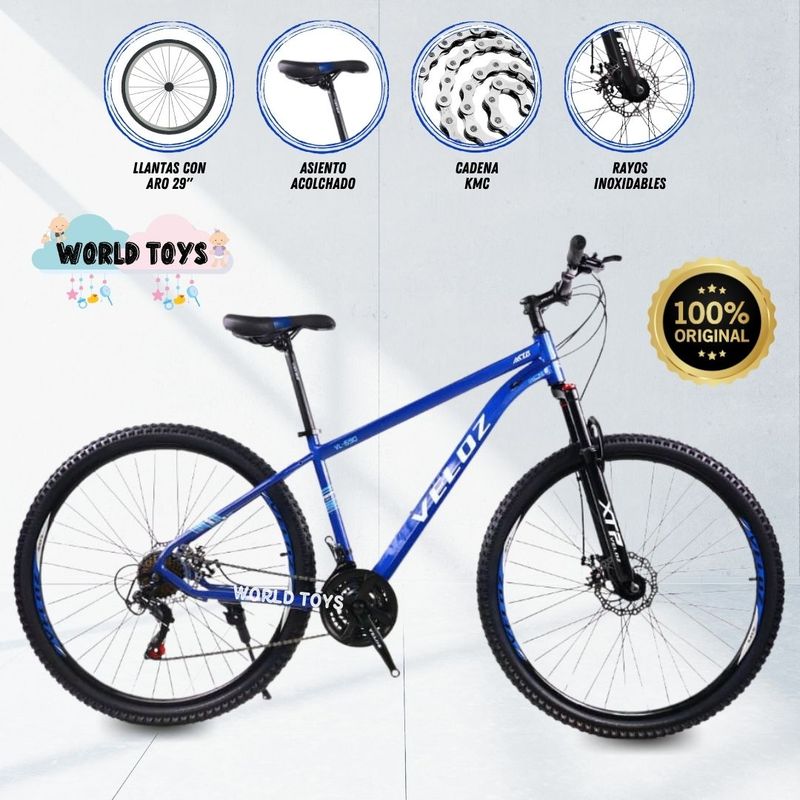 GENERICO - Bicicleta Deportiva Aro 29 «CLOONEY» Blue