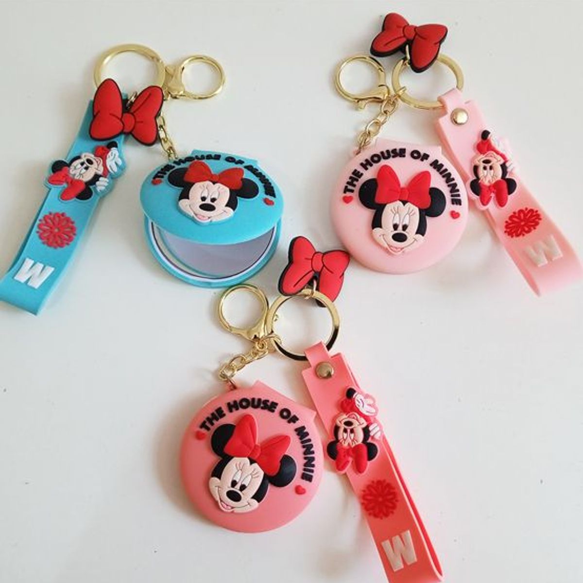 GENERICO - Llavero Con Espejo Alto Relieve M