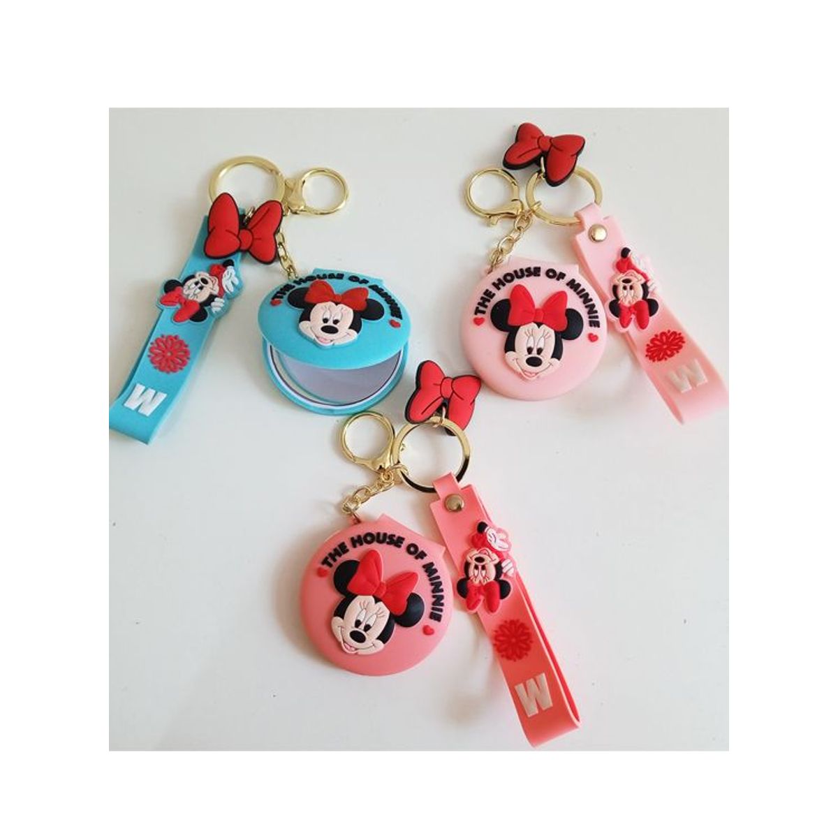 GENERICO - Llavero Con Espejo Alto Relieve M