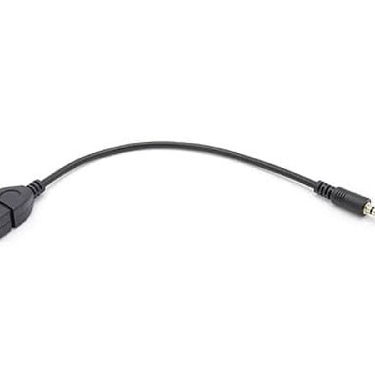 GENERICO - Cable adaptador de Audio macho A USB tipo A hembra para Auto