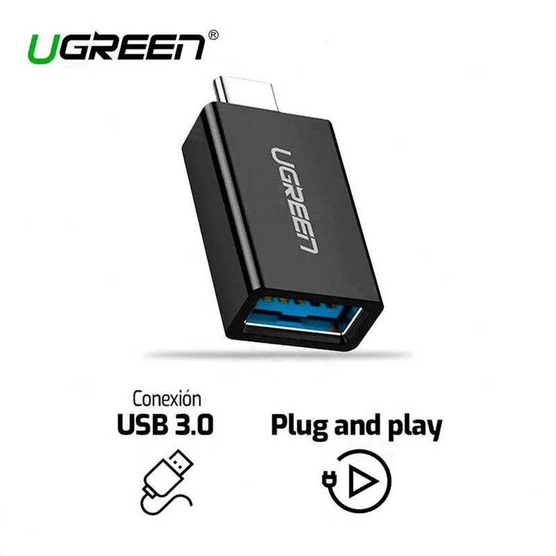 UGREEN - ADAPTADOR OTG TIPO C UGREEN 20808