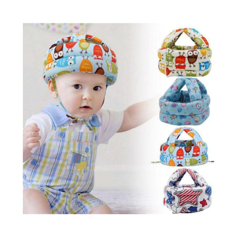 GENERICO - GORRO ANTIGOLPES PARA BEBÉ NIÑO