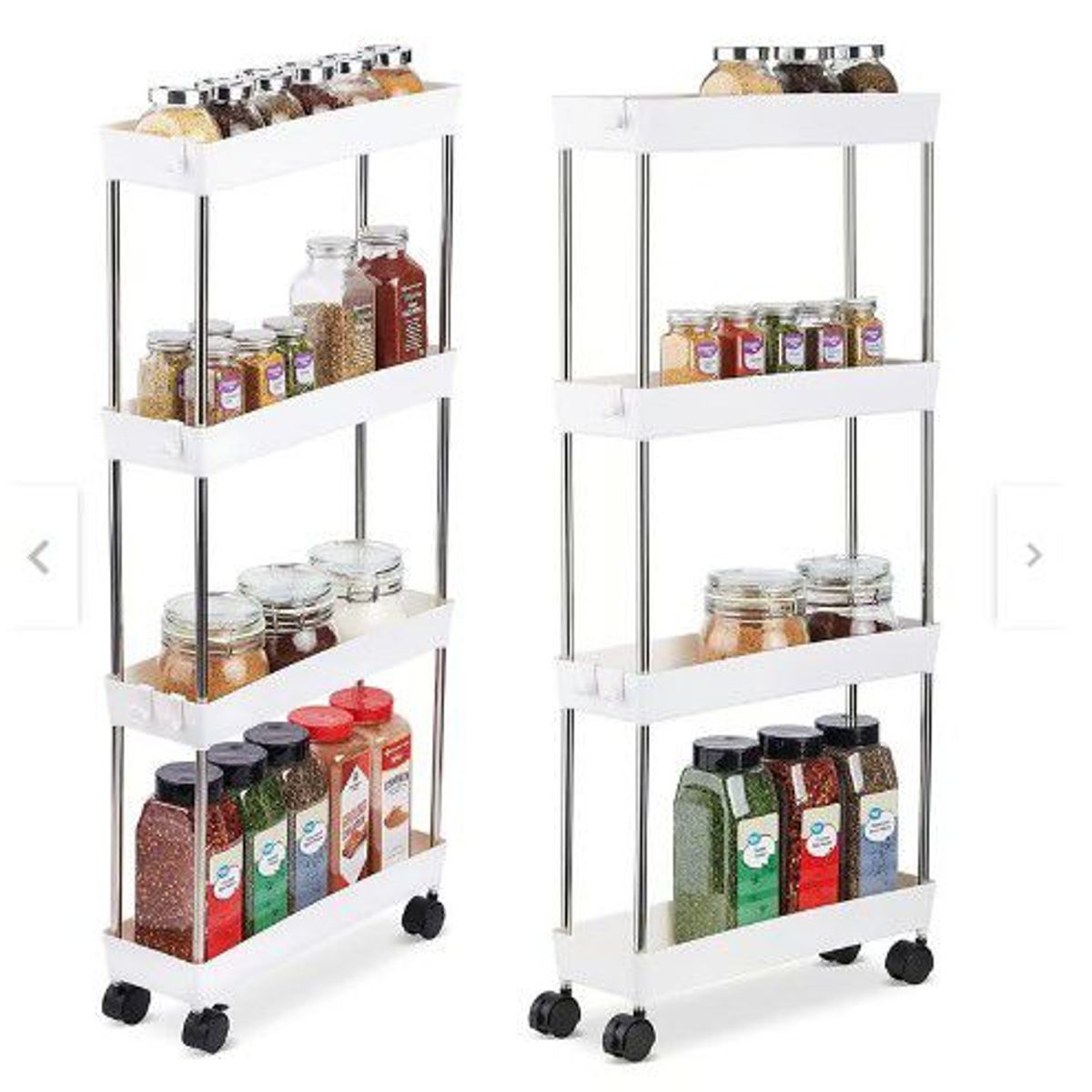 GENERICO - Organizador de cocina carrito multifuncional lineal ahorra espacio