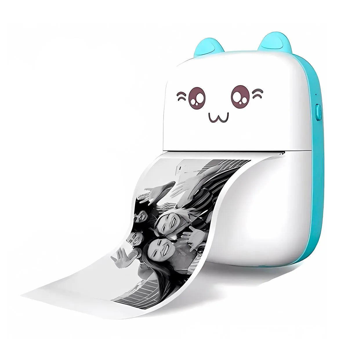 SASARU - Mini Impresora Portátil de Fotos Celeste
