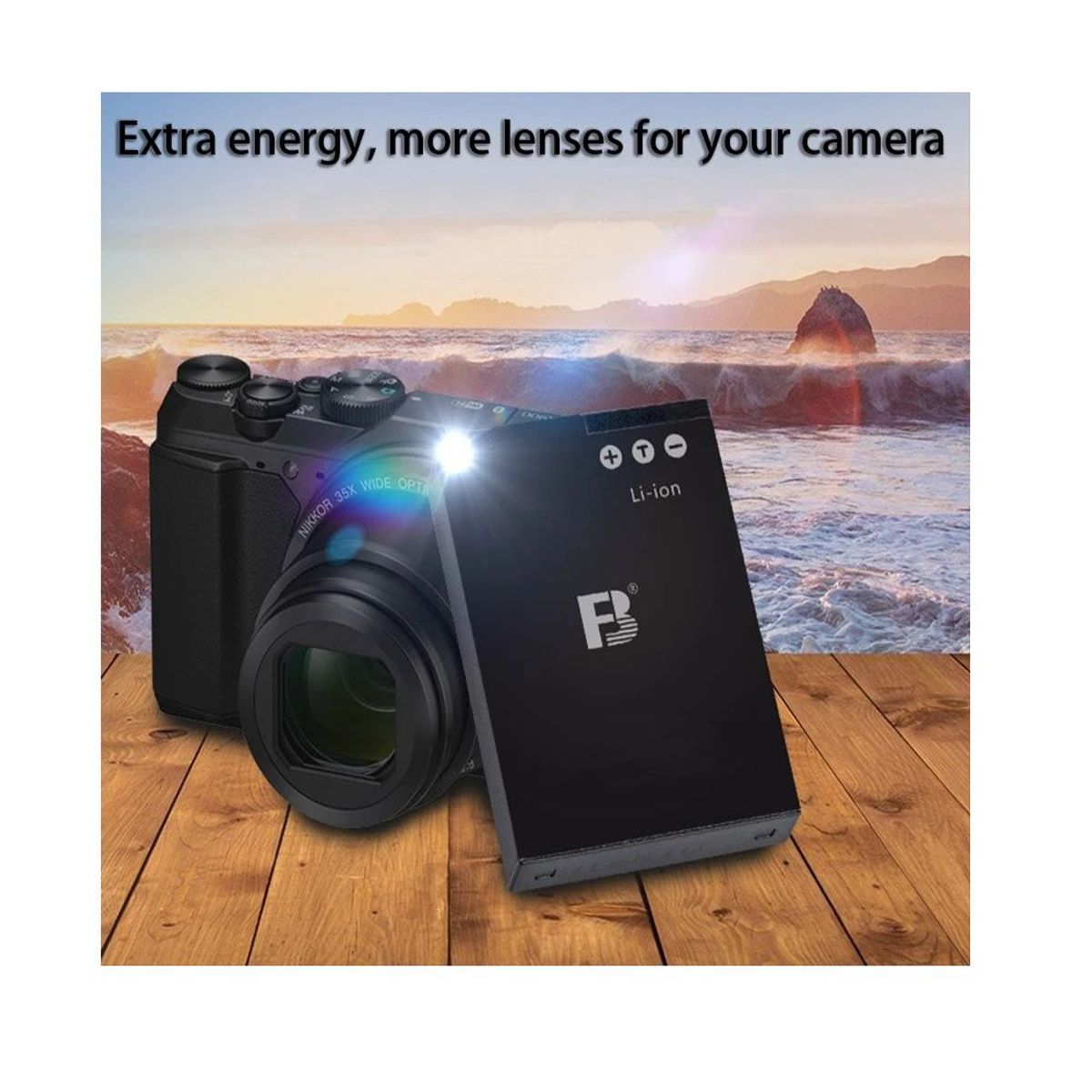 GENERICO - Batería EN-EL9a para Nikon  FB