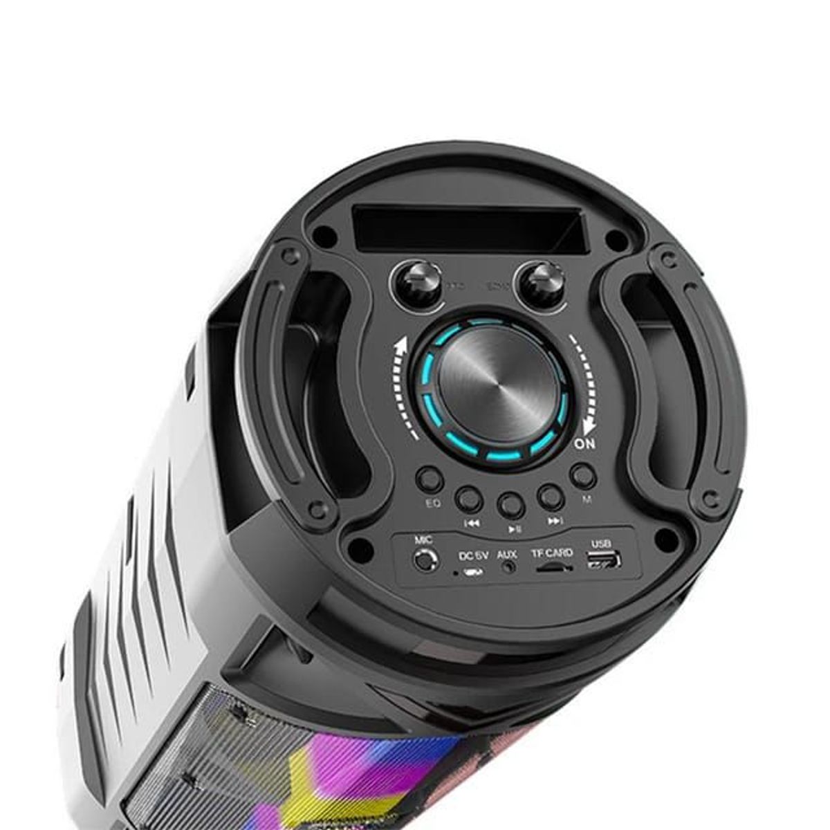 GENERICO - PARLANTE INALÁMBRICO ZQS-6216 BLUETOOTH LUZ LED