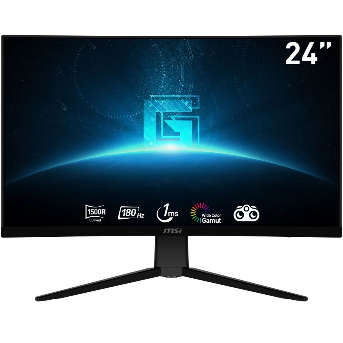 MSI - Monitor Gamer MSI G2422C 24" LED Curvo HDMI Full HD Negro 180Hz