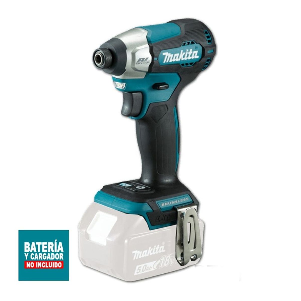 MAKITA - Atornillador Impacto Makita DTD157Z  1/4” 18V Brushless 140Nm