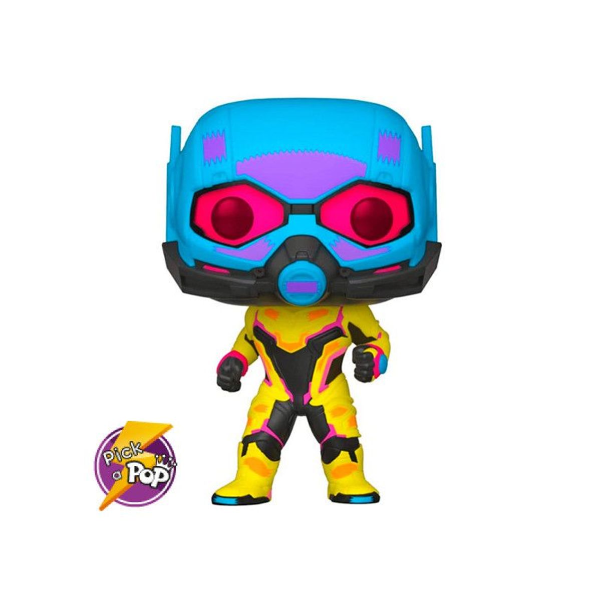 FUNKO - ANT MAN BLACK LIGHT 910 MARVEL EXCLUSIVO