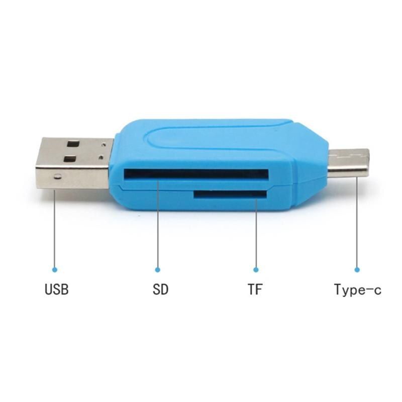 GENERICO - LECTOR DE TARJETAS SD USB 3 LECTOR DE TARJETAS DE MEMORIA TIPO C