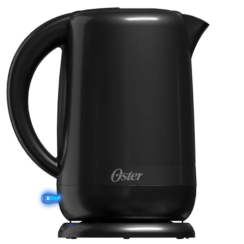 OSTER - HERVIDOR ELECTRICO OSTER NEGRO ACERO INOX DE 1.7 L