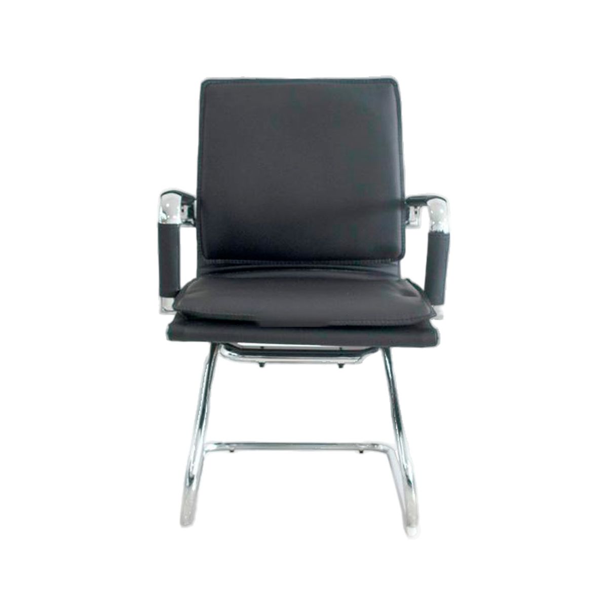 OFIDEAS - Silla de Oficina Interlocutora Alemania Negro Alta Ofideas