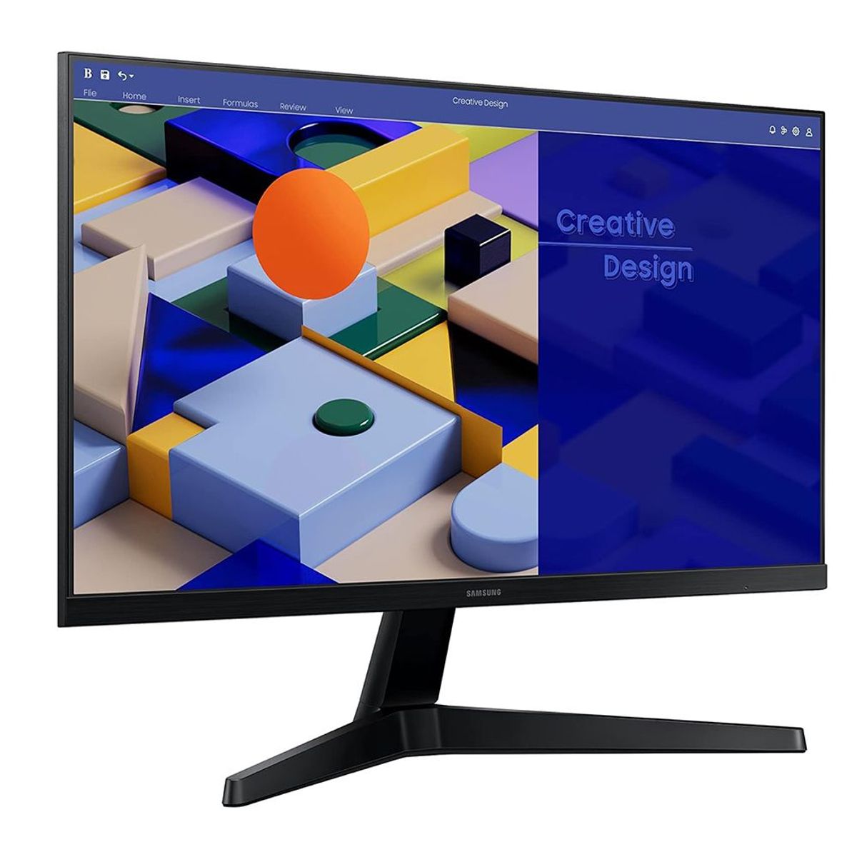 SAMSUNG - Monitor Samsung LS27C310EALXPE 27″ FHD 1920×1080 IPS HDMI VGA 75Hz