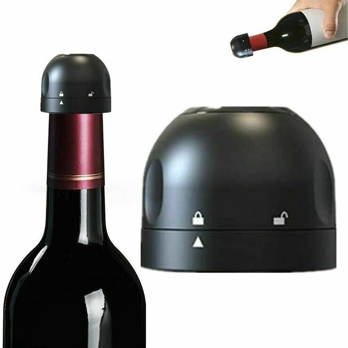 GENERICO - TAPA PARA BOTELLA DE VINO TINTO AL VACÍO