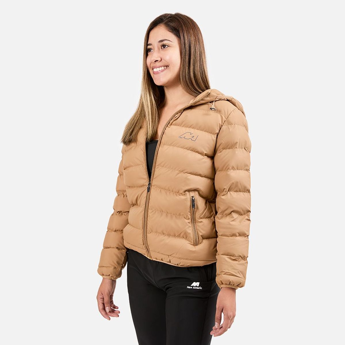 NEW ATHLETIC - CASACA NEW ATHLETIC CLOUD CAMEL MUJER