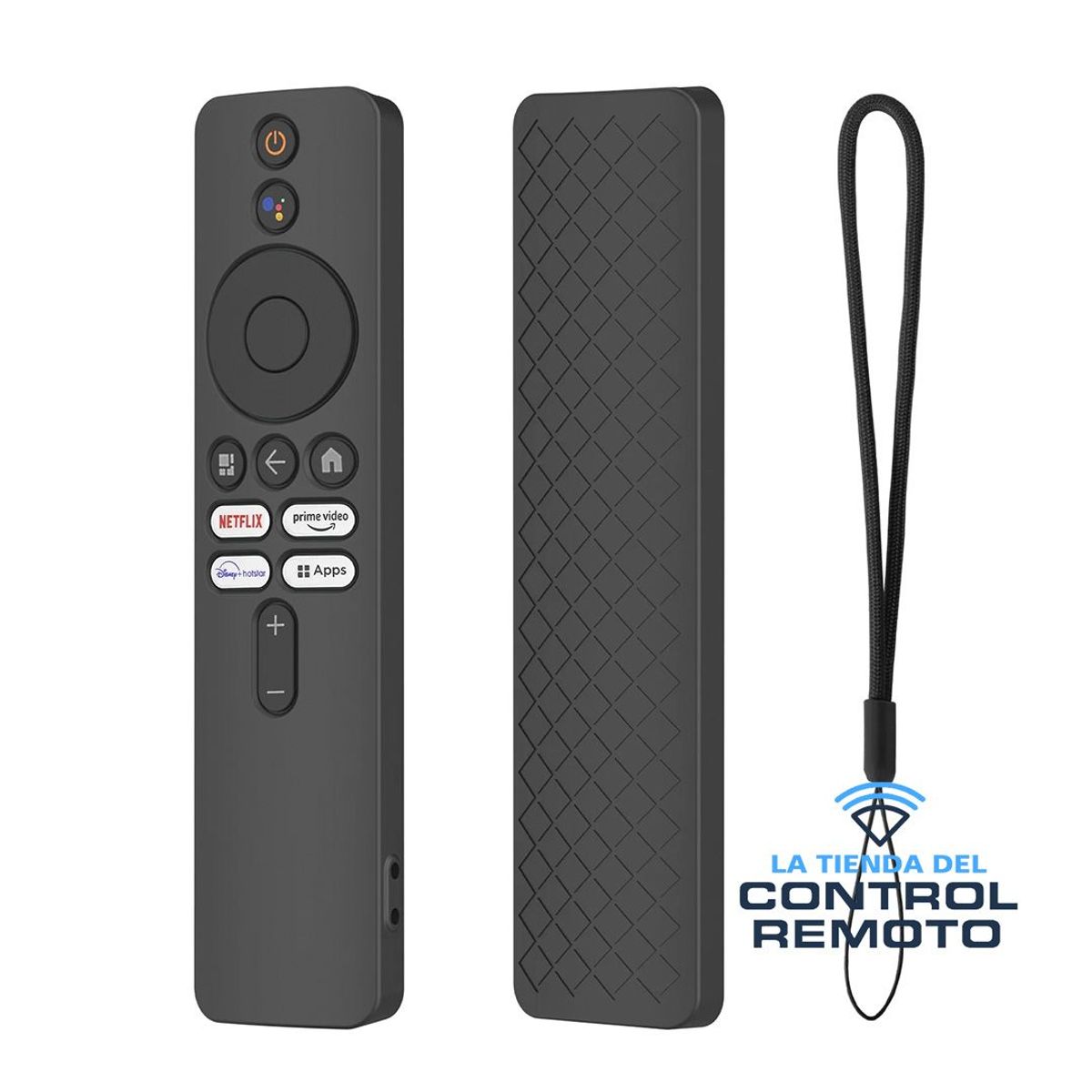 CASE - Funda protectora para Xiaomi Mi TV Box S 4k de 2da Generación - Negro