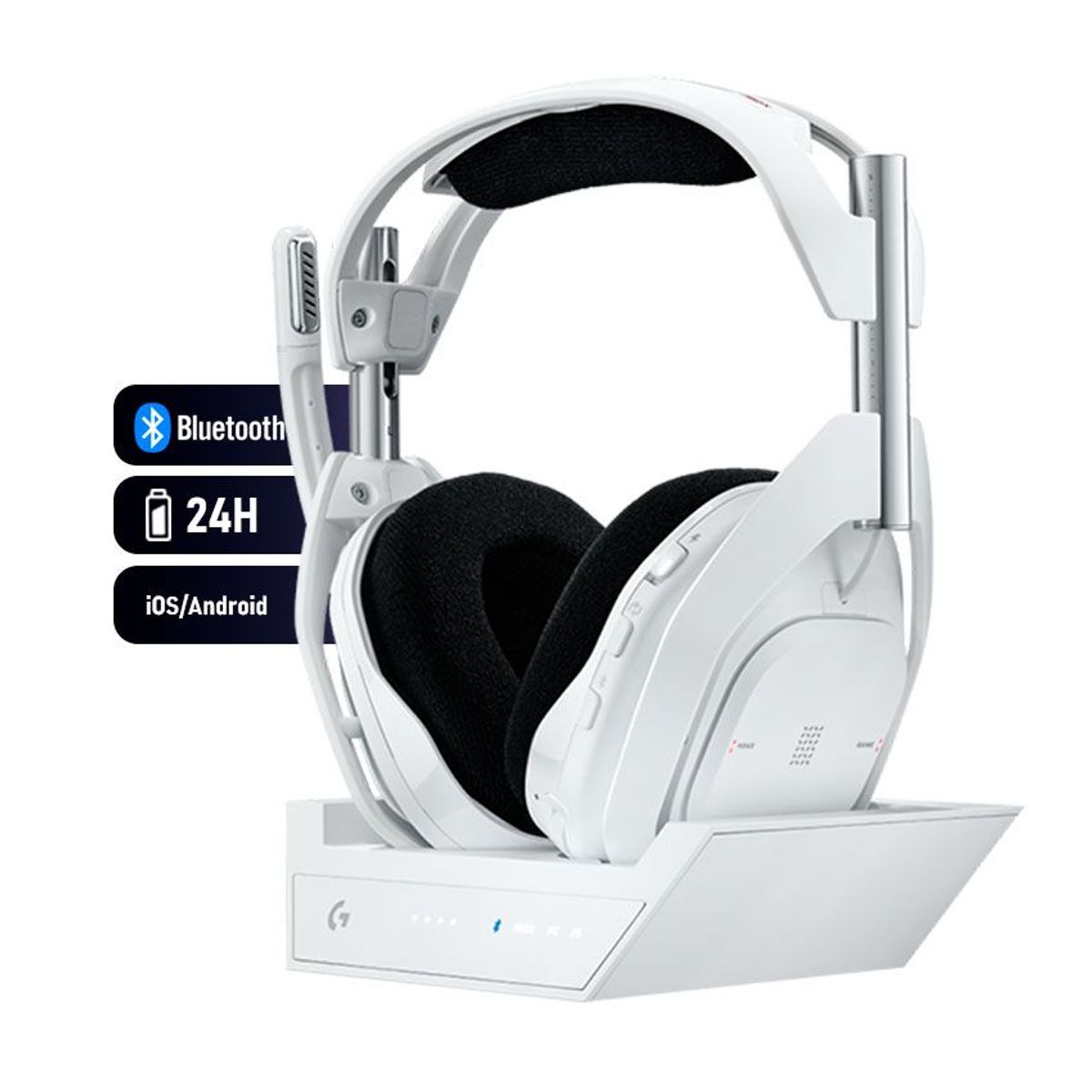 ASTRO GAMING - Audífono Gamer Astro A50 X Lightspeed Bluetooth Hdmi 24h - Blanco