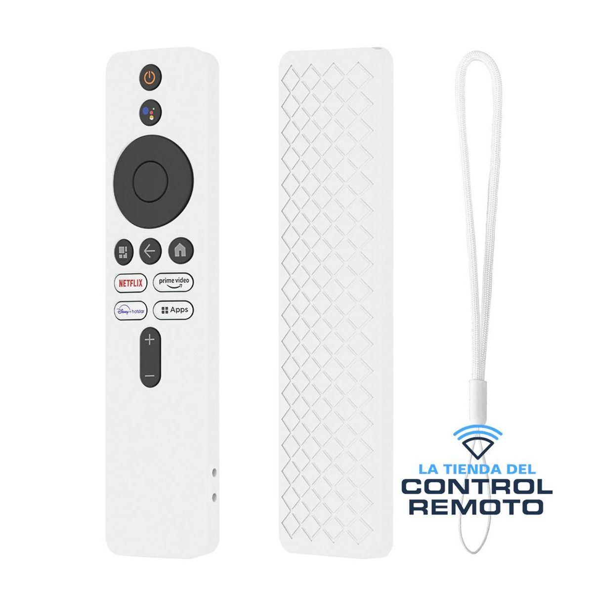 CASE - Funda protector para Xiaomi Mi TV Box S 4k de 2da Generación - Blanco