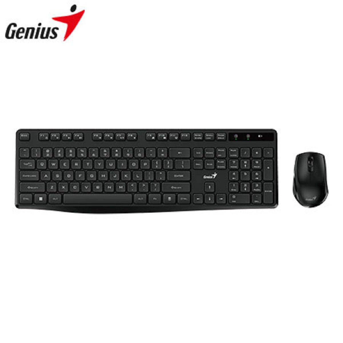 GENIUS - Combo Genius inalámbrico silencioso KM-8206S