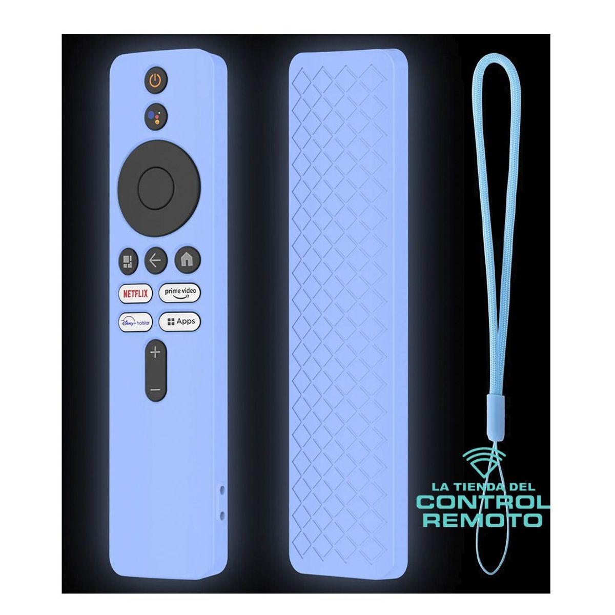 CASE - Funda protector para Xiaomi Mi TV Stick 4k de 2da Generación - Celeste