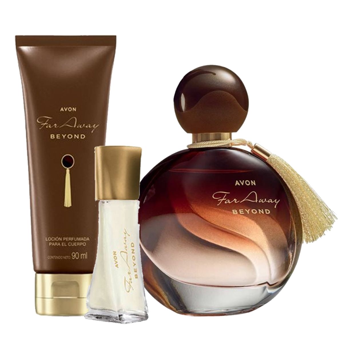 AVON - Far Away Beyond Perfume de Mujer con Mini e Hidratante