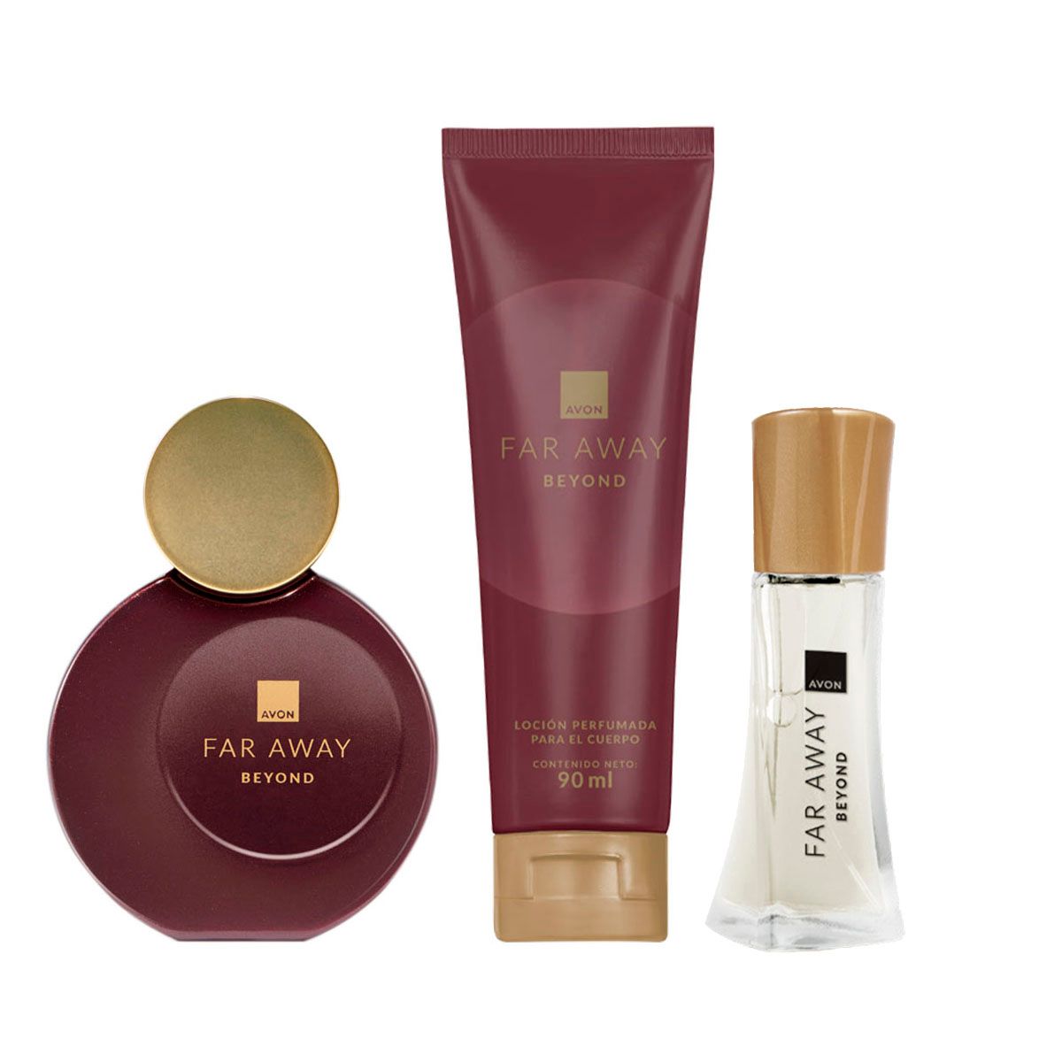 AVON - Far Away Beyond Perfume de Mujer con Mini e Hidratante