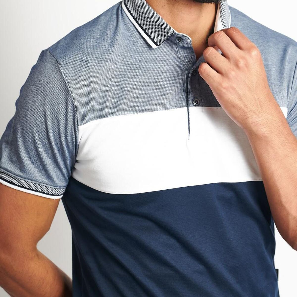 STEALTH - Polo Pique Manga Corta Hombre Stealth