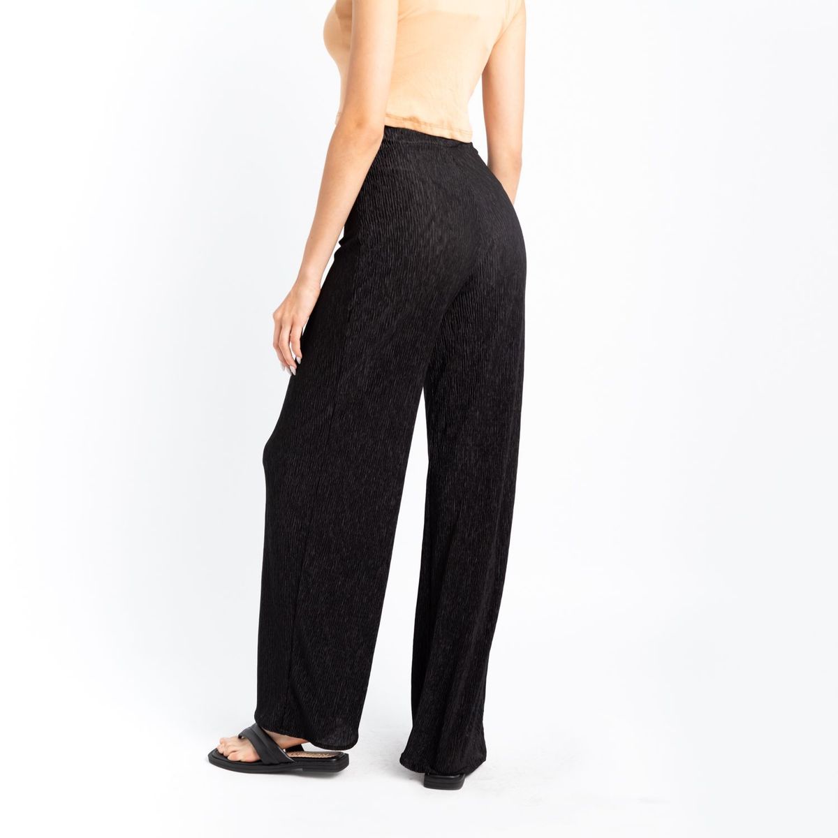 NEBULA - Pantalon Pamely - Nébula - Negro