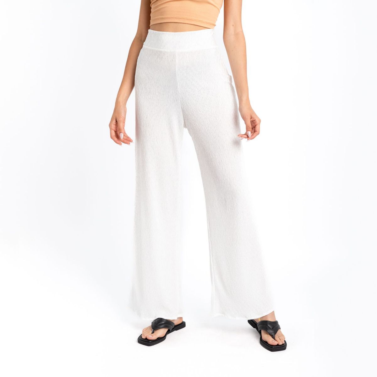 NEBULA - Pantalon Pamely - Nébula - Perla