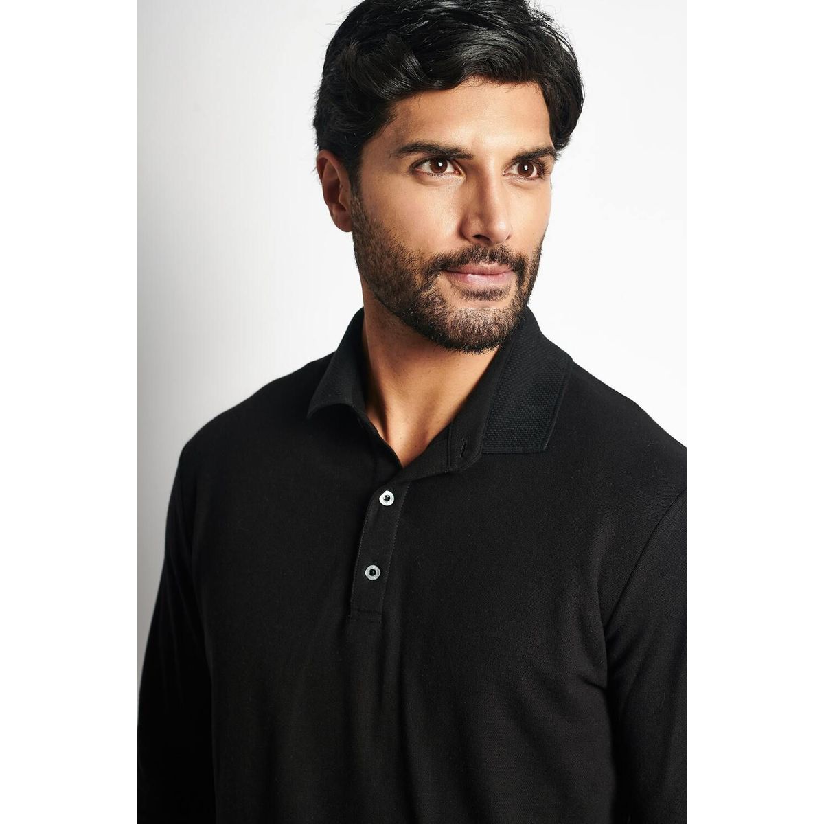 STEALTH - Polo Pique Manga Larga Hombre Stealth