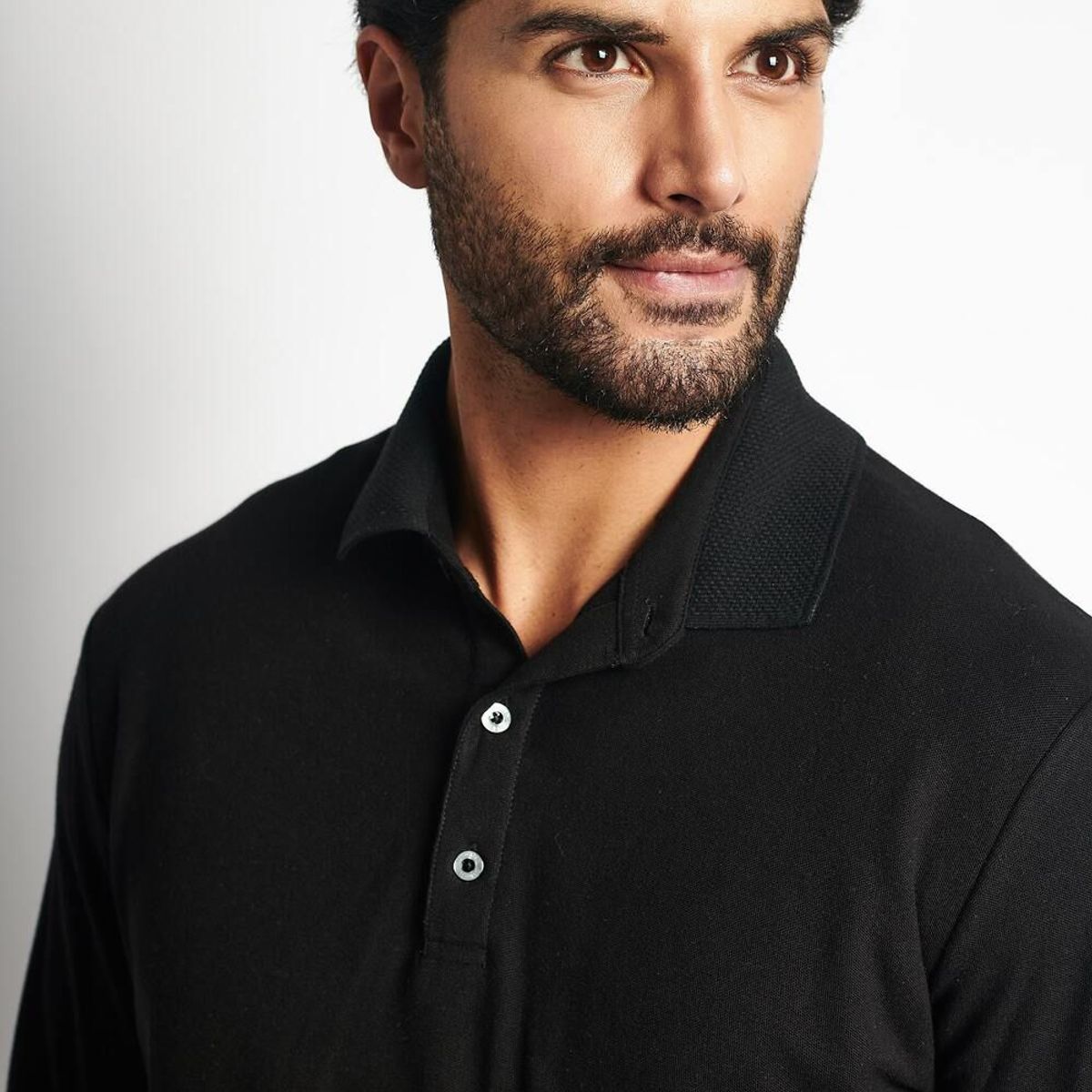 STEALTH - Polo Pique Manga Larga Hombre Stealth