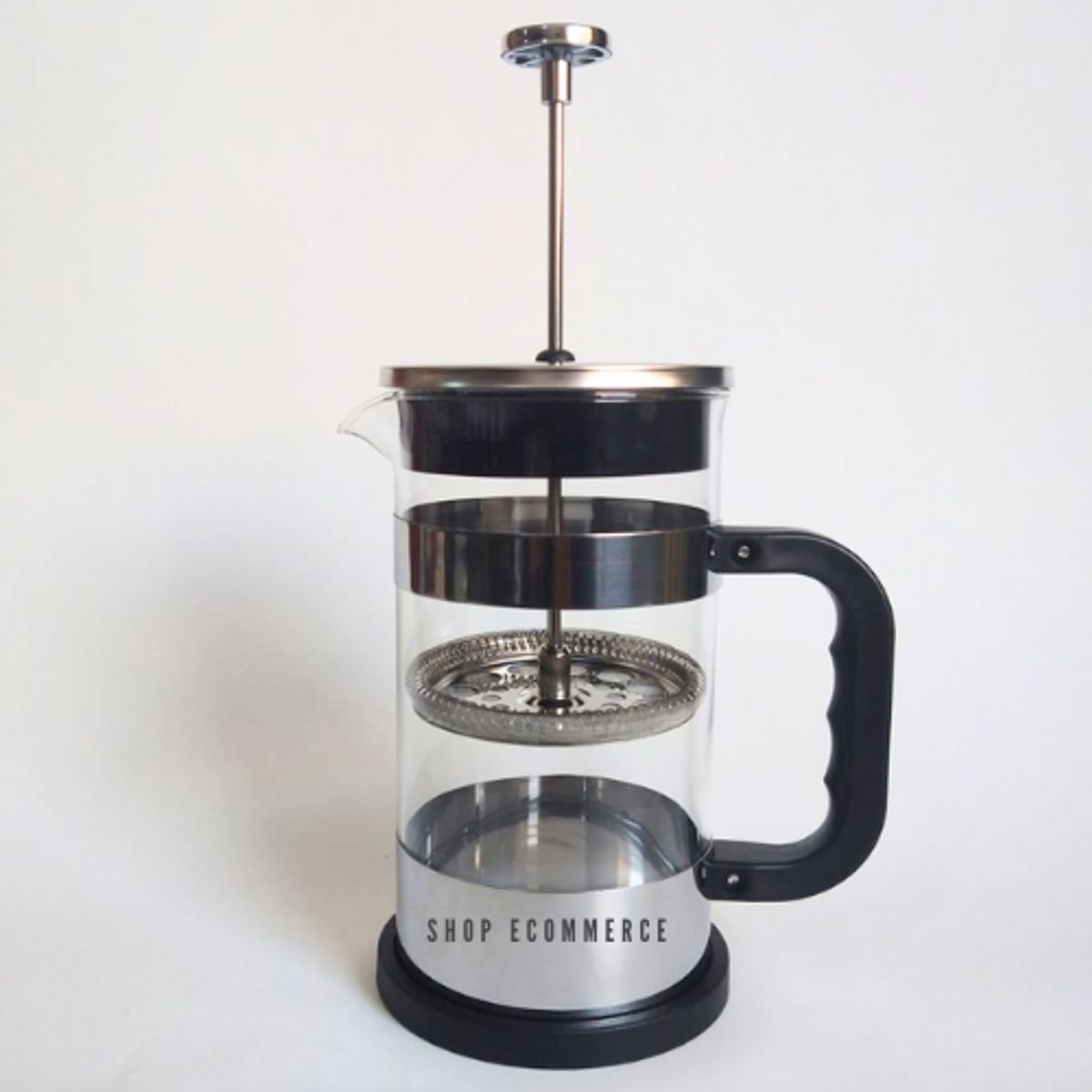 GENERICO - Cafetera prensa francesa 1000 ml acero