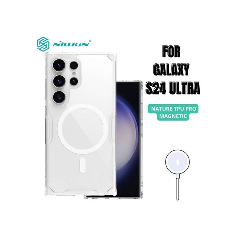 NILLKIN - Case Nillkin Nature Magsafe Samsung S24 Ultra Transparente
