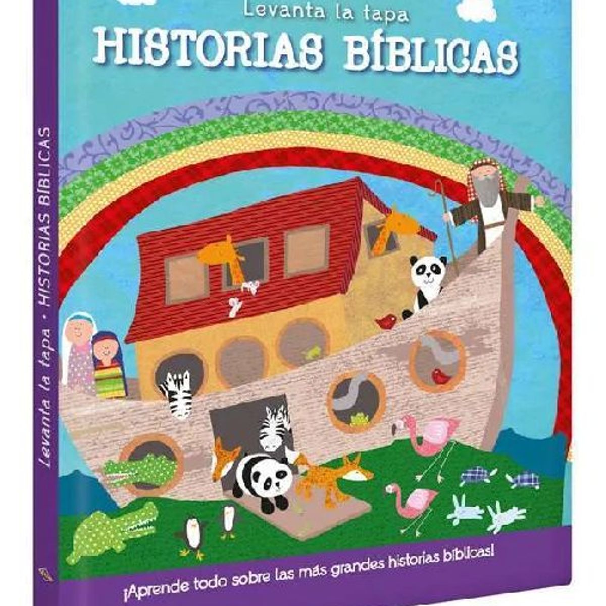 GENERICO - Libro Infantil Historias Bíblicas Levanta la tapa