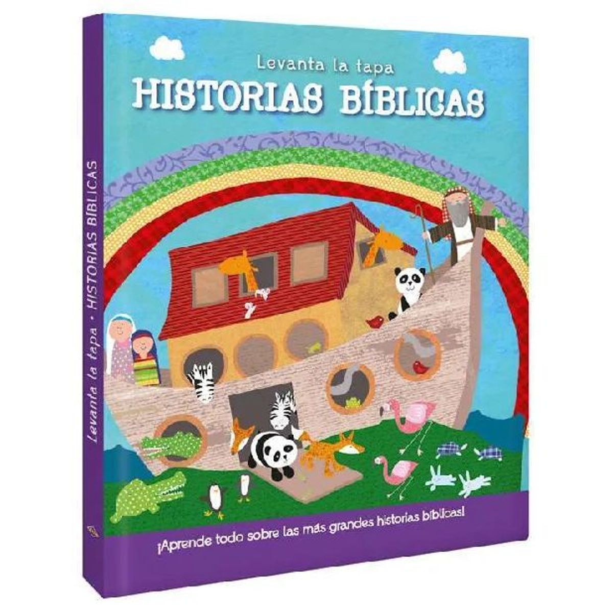 GENERICO - Libro Infantil Historias Bíblicas Levanta la tapa