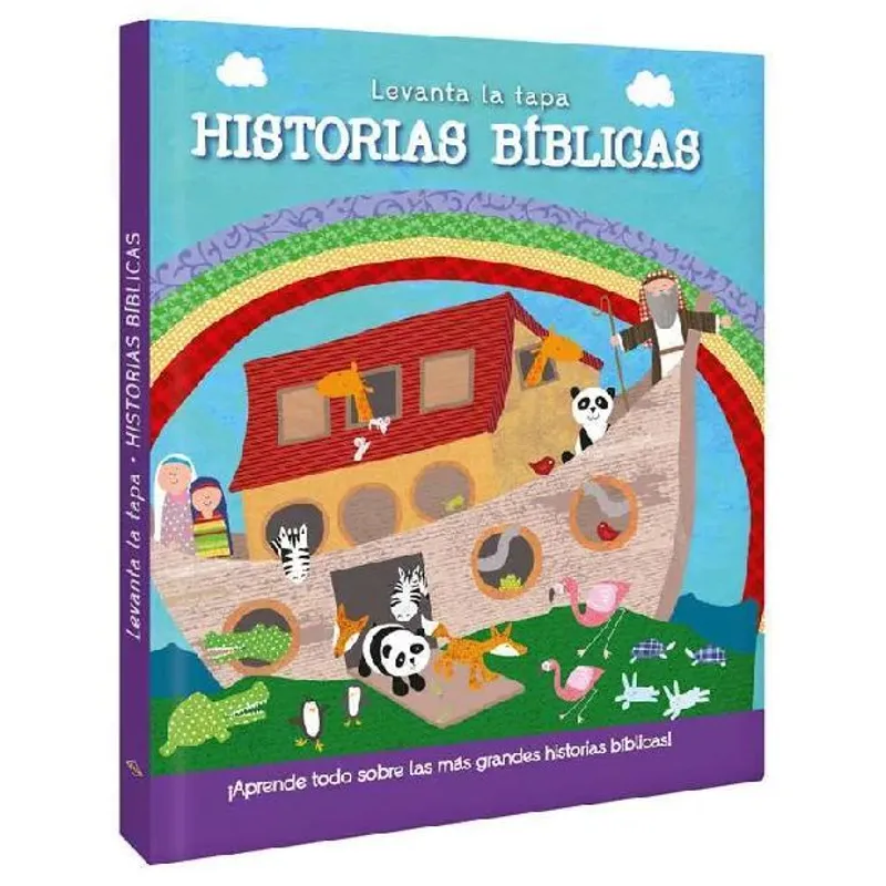 GENERICO - Libro Infantil Historias Bíblicas Levanta la tapa