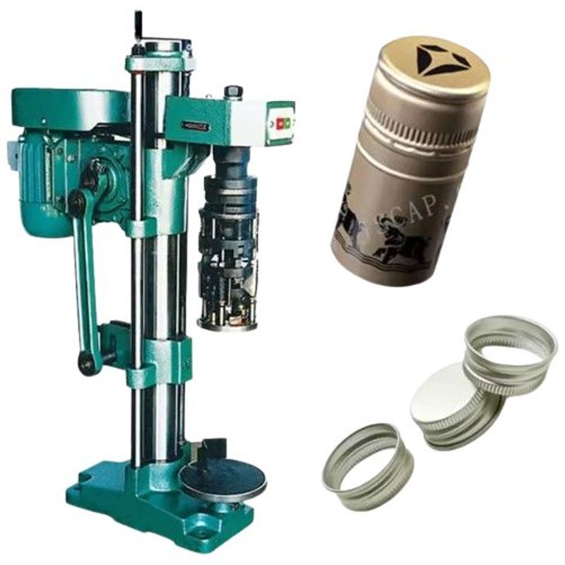 GENERICO - TAPADORA DE BOTELLAS SEMIAUTOMATICA PILFER