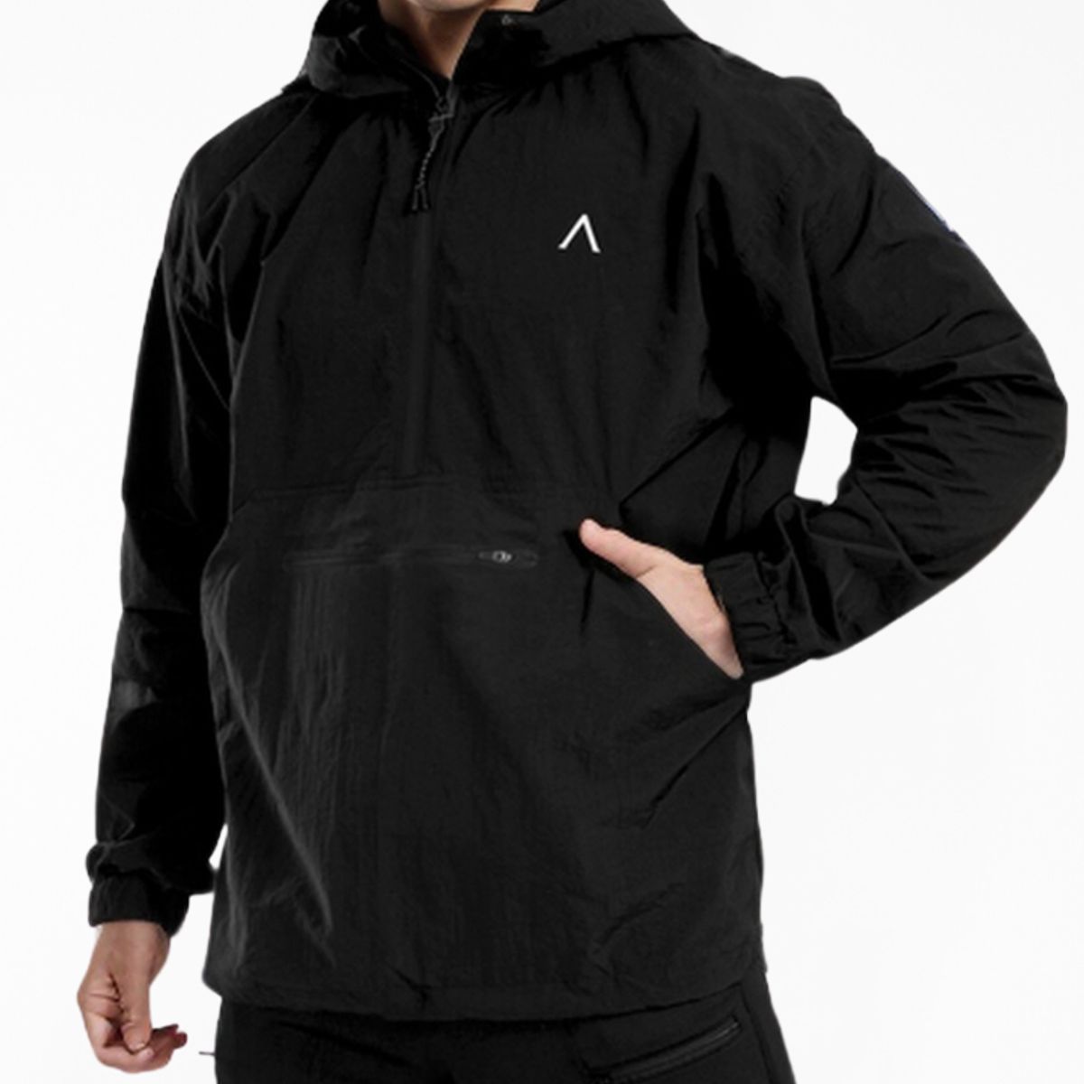 ALPHA FIT - Casaca cortaviento hombre impermeable - Casaca hombre deportiva