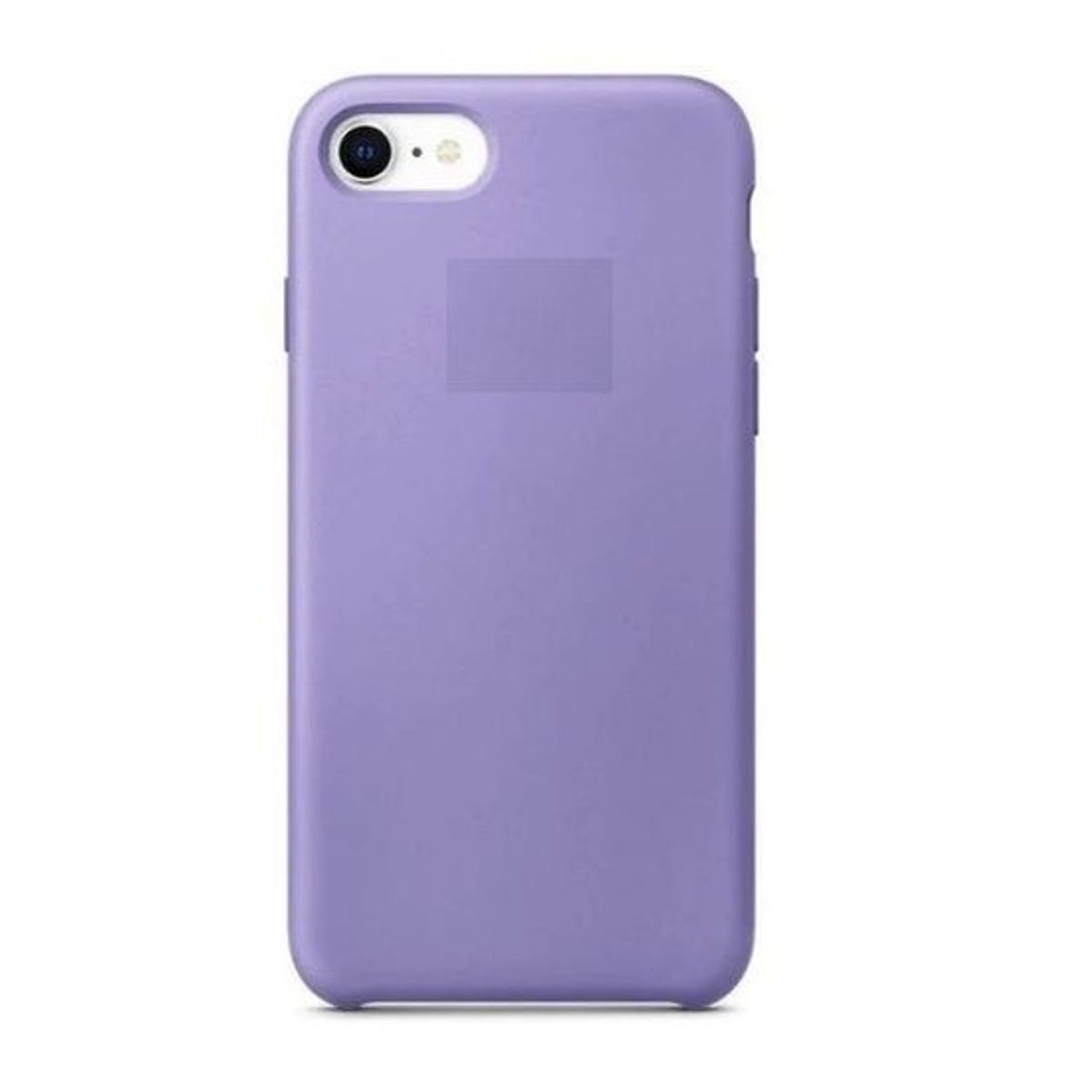 GENERICO - Case Funda de Silicona Para iPhone 6 - 6s con logo Lila