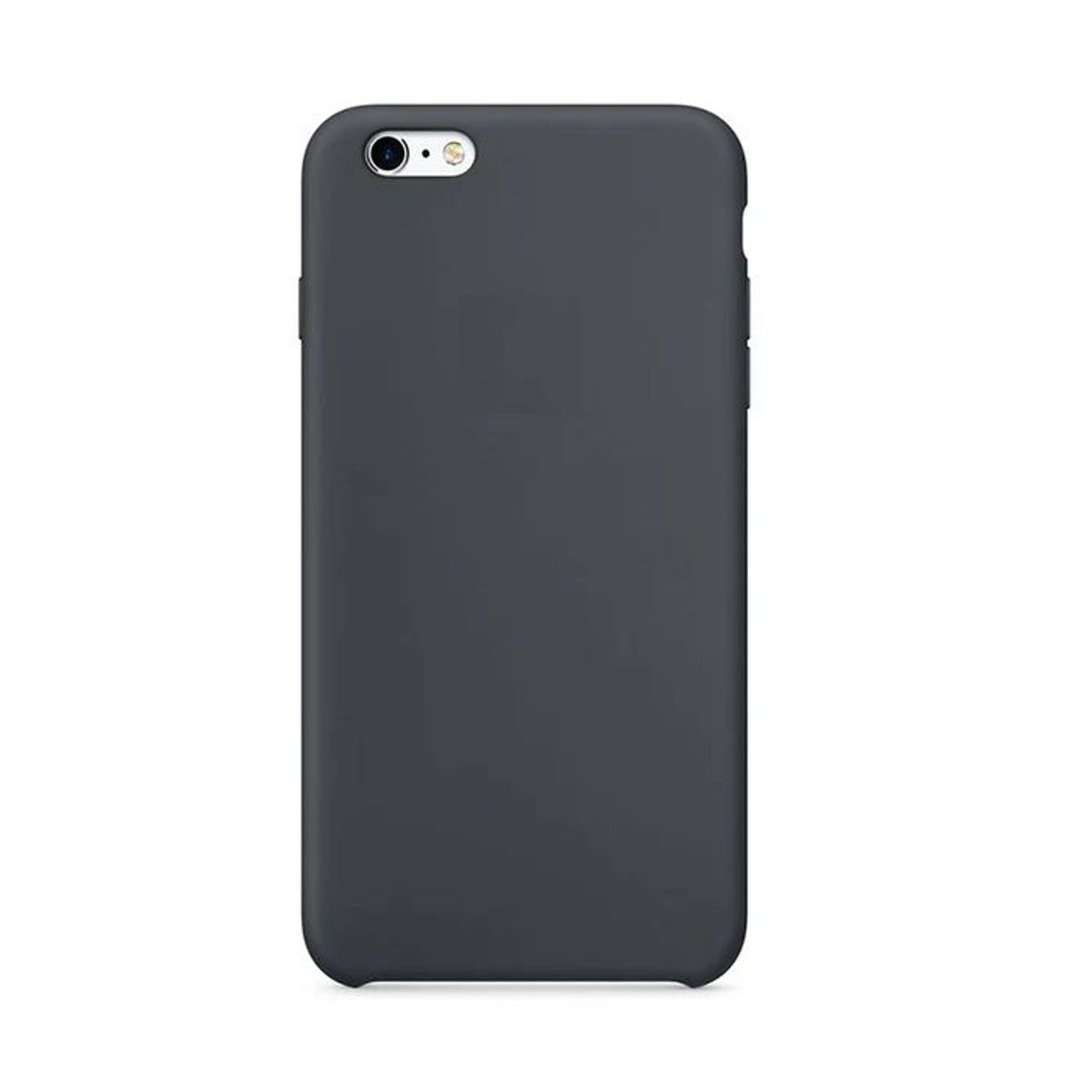 GENERICO - Case Funda de Silicona Para iPhone 6 - 6s con logo Gris