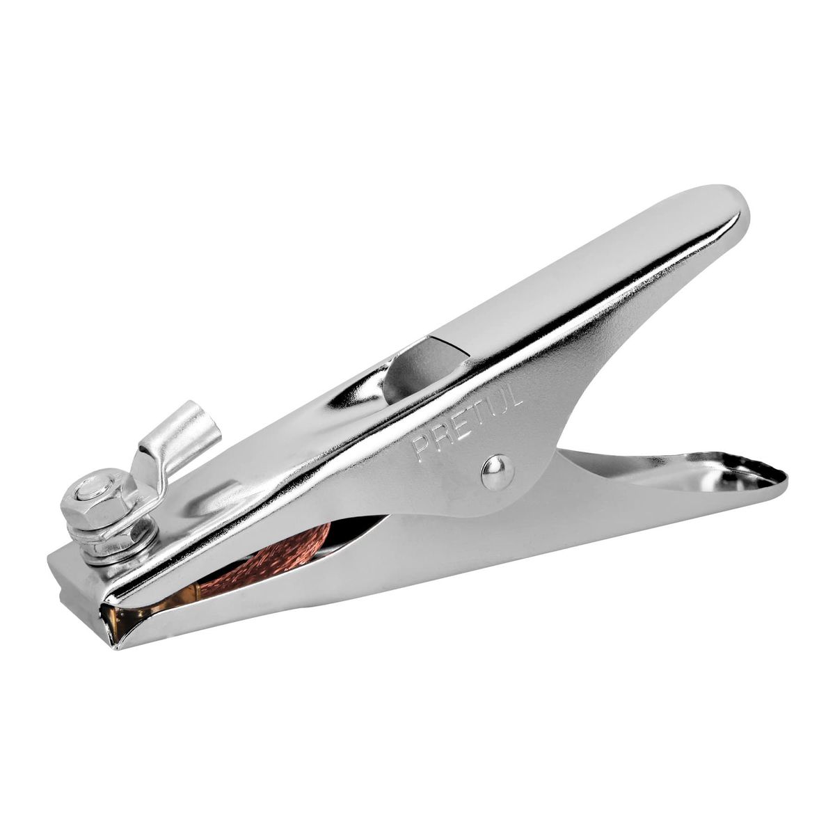 PRETUL - Tenaza 500A Pinza para Tierra Soldar 24235 Pretul