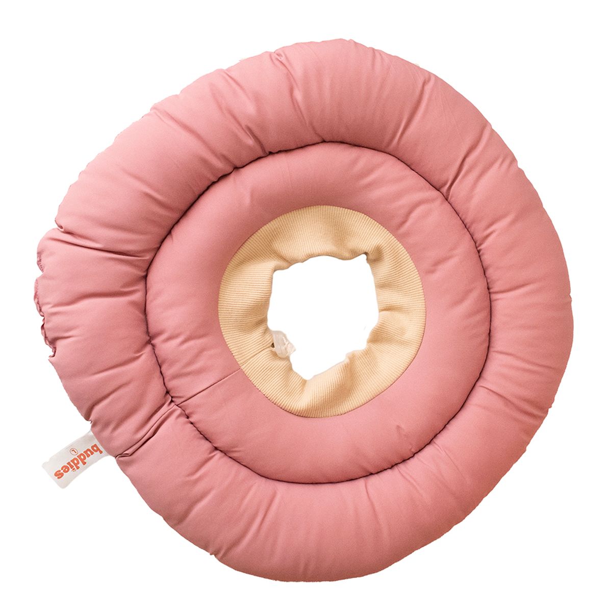 BUDDIES - Buddies Donut Anti-lamidos Collar Isabelino Rosa L